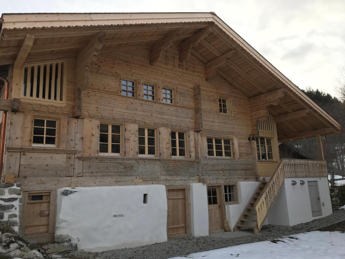 Au Pre Des Chevaux Bed and Breakfast Chateau-d'Oex Exteriör bild