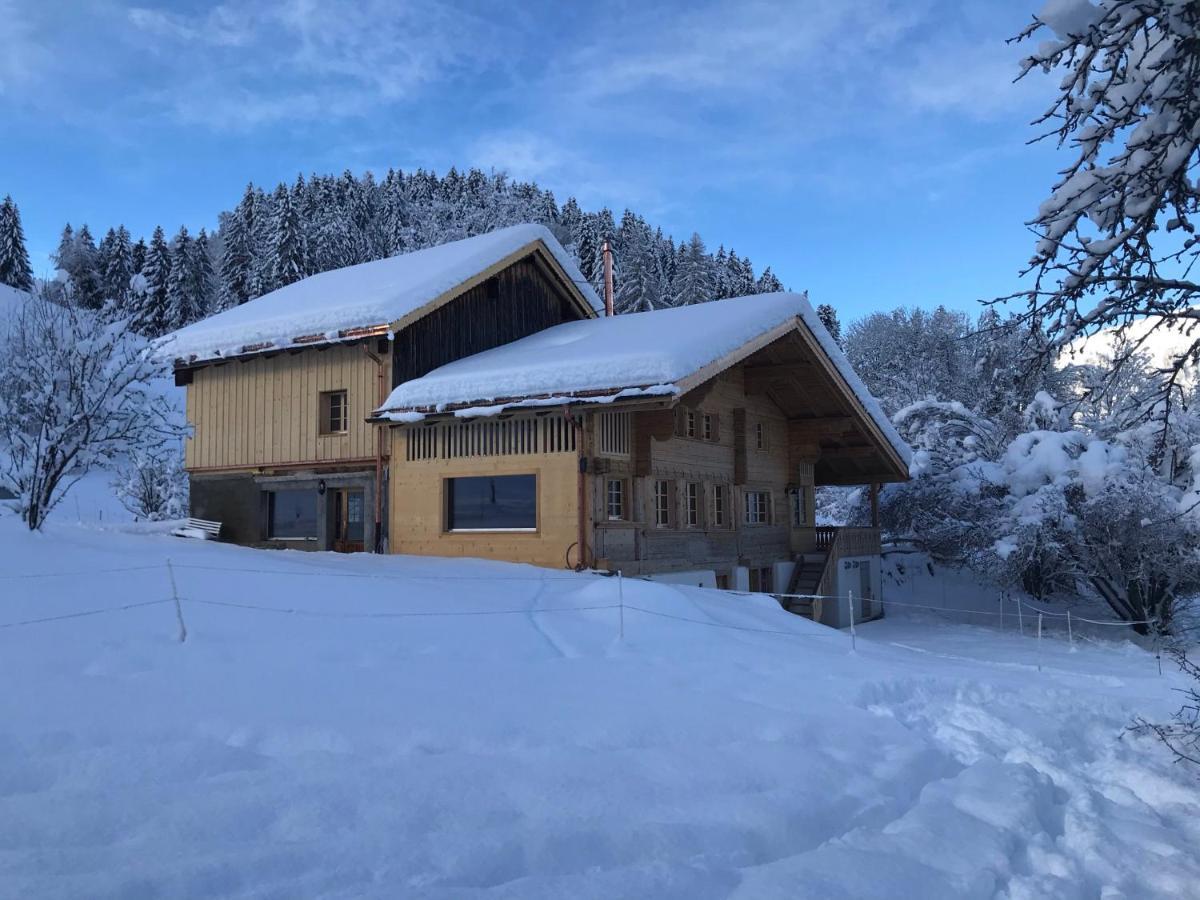 Au Pre Des Chevaux Bed and Breakfast Chateau-d'Oex Exteriör bild