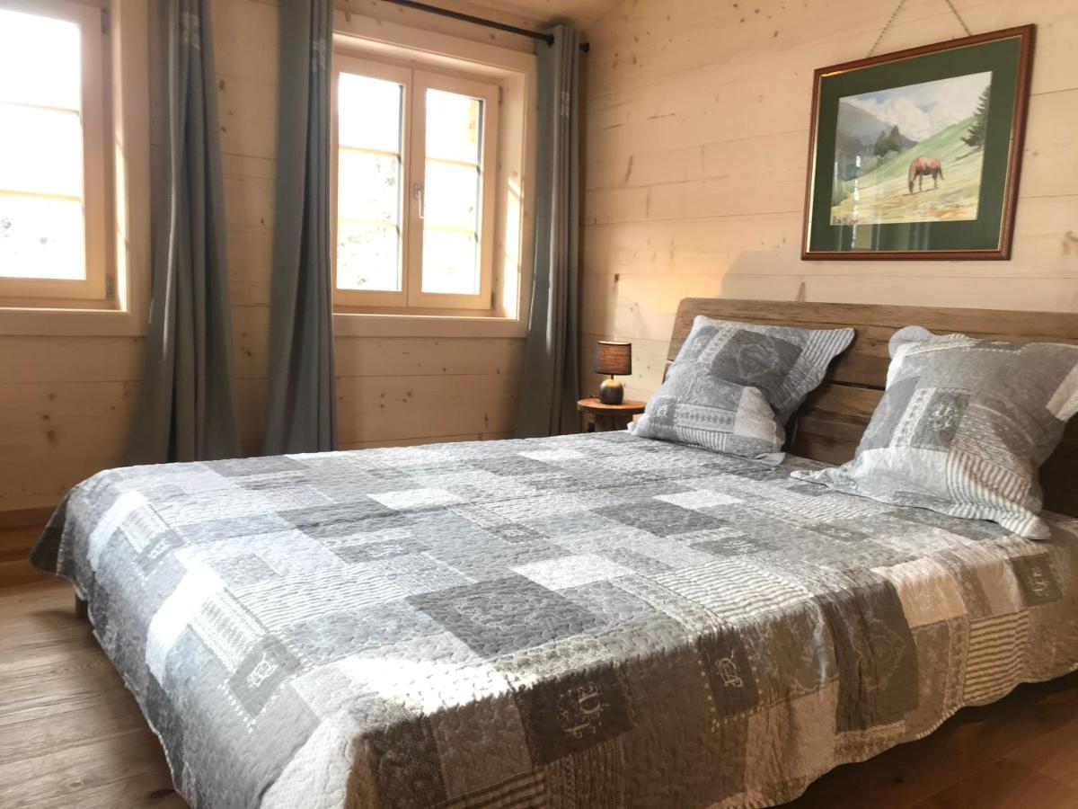 Au Pre Des Chevaux Bed and Breakfast Chateau-d'Oex Exteriör bild